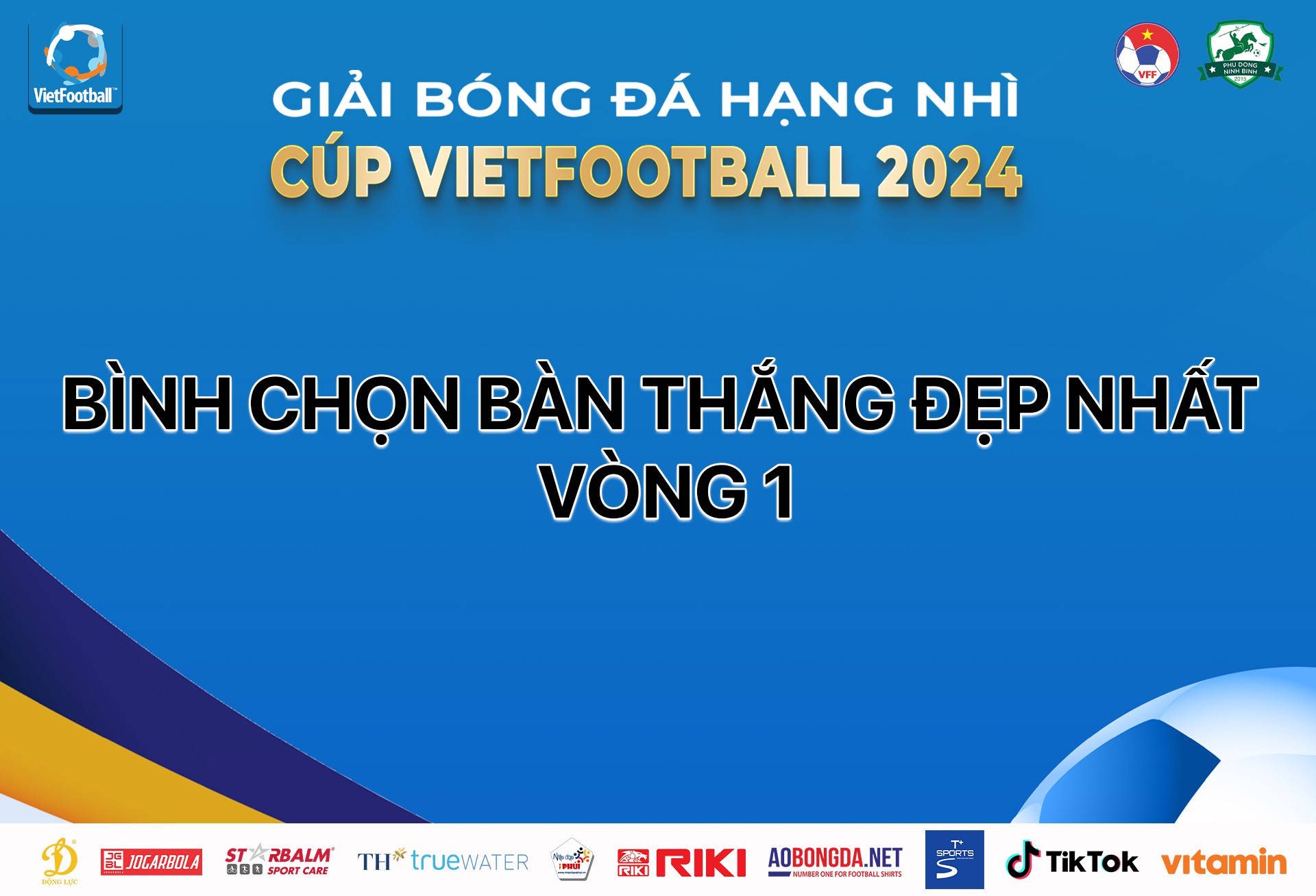 Bình chọn bàn thắng đẹp nhất vòng 1 HL1-S8